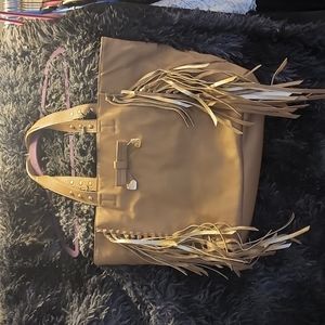 Tan Betsey Johnson Tote